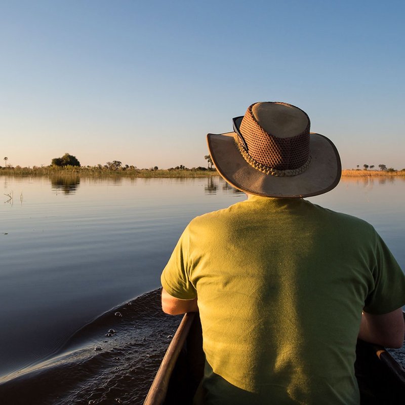 Mokorofahrt im Okavango Delta
