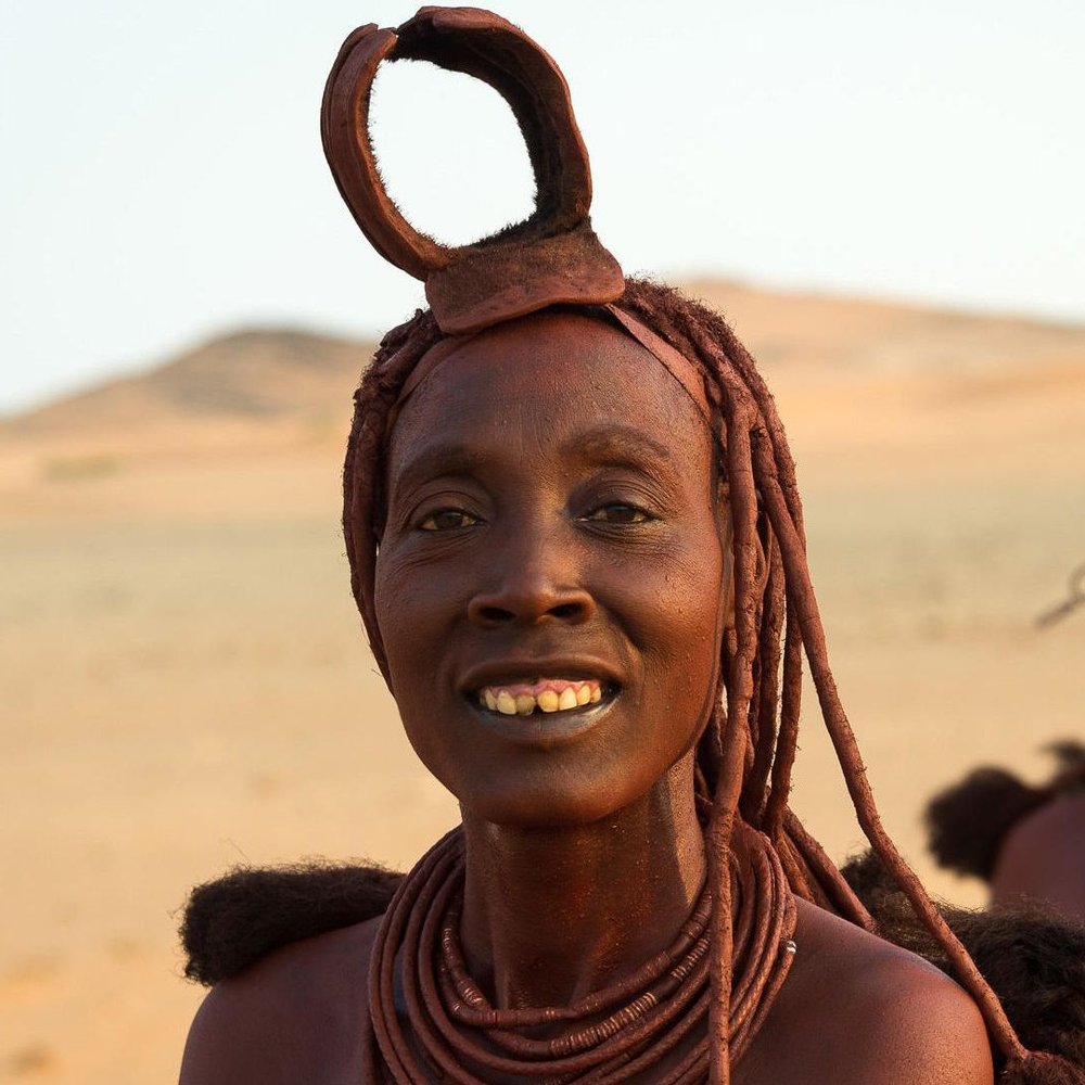 Himba Begegnung