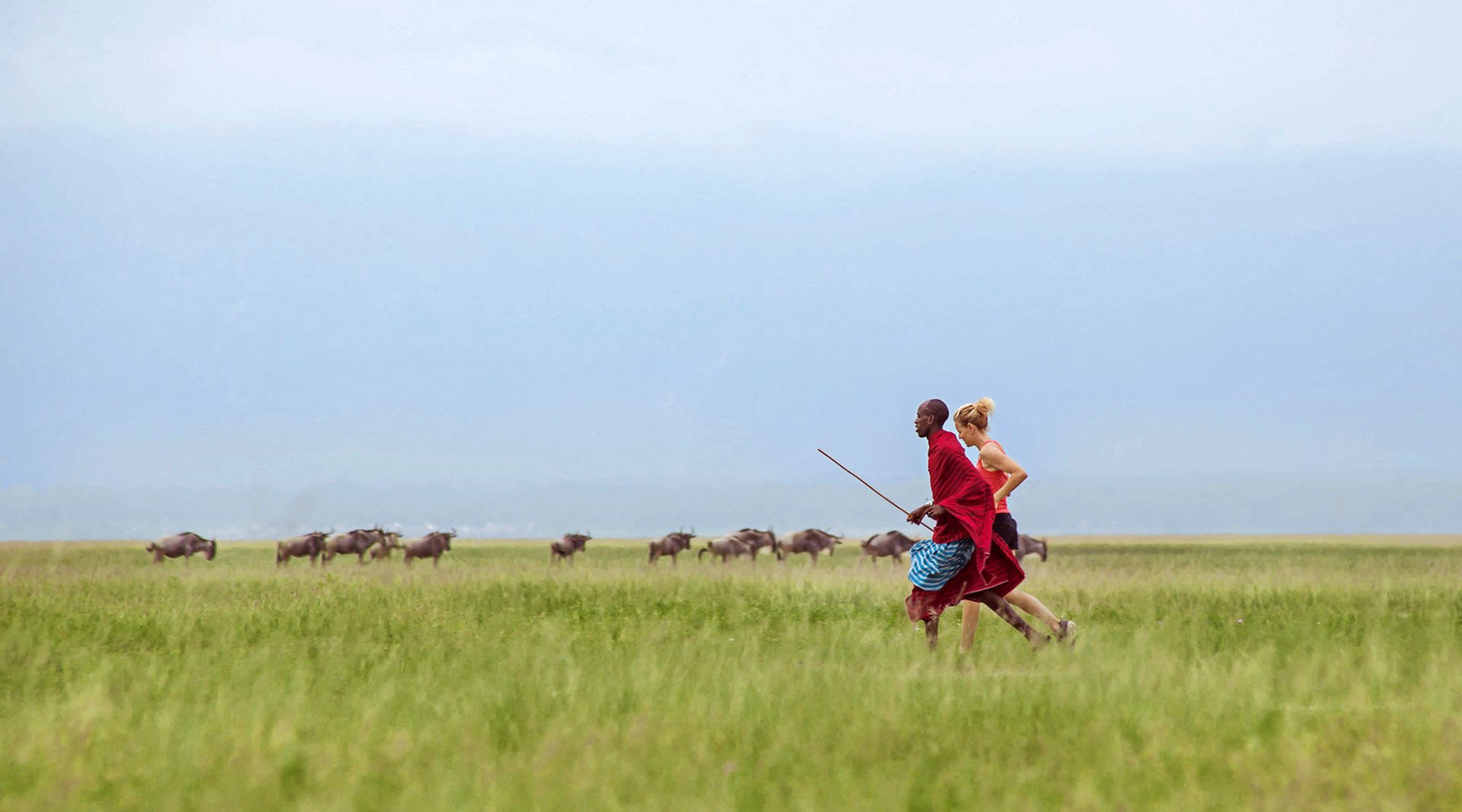 Run mit Massai