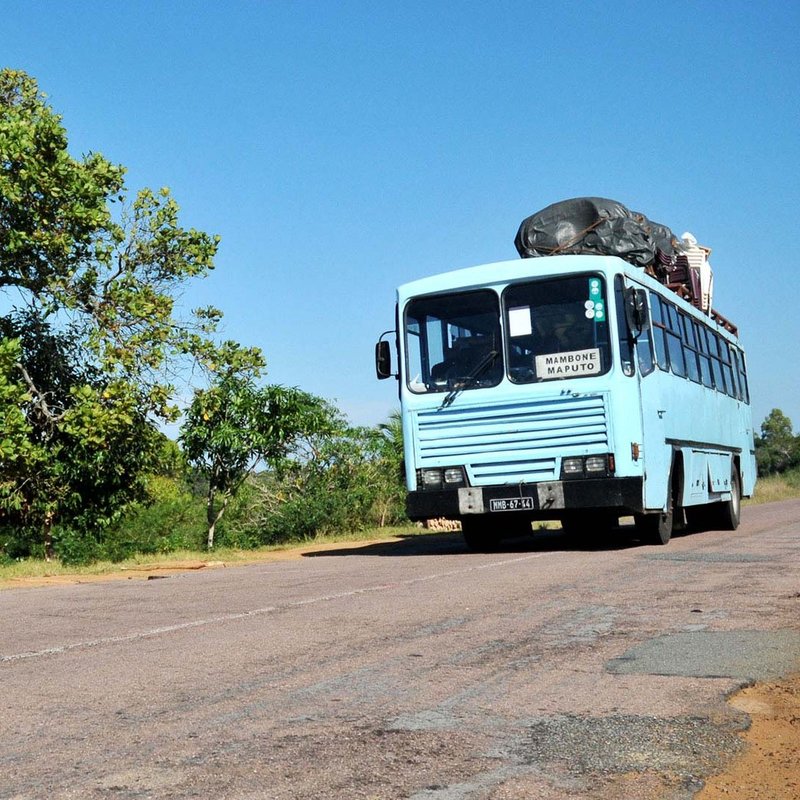 Bus in Mosambik