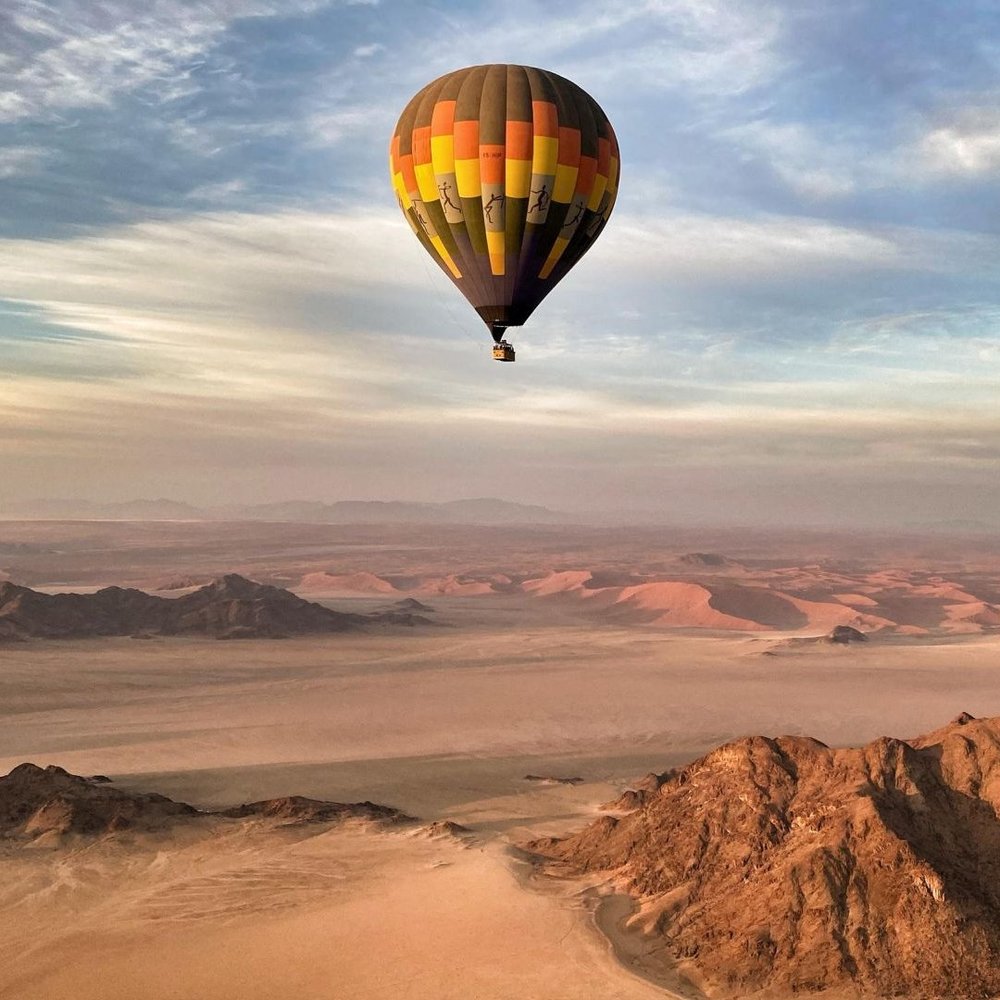 Ballonfahrt über die Namib (optional)