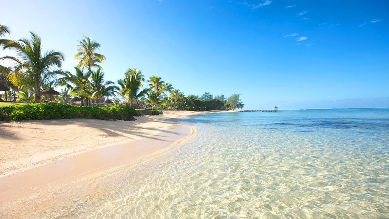 Strand von Mauritius