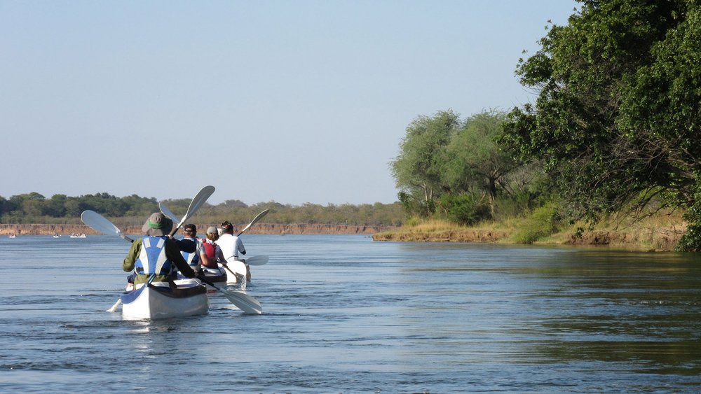 Kanutour im Lower Zambezi Nationalpark