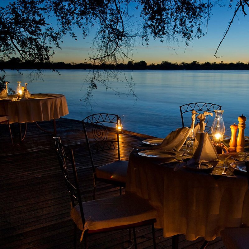 Dinner in Botswana
