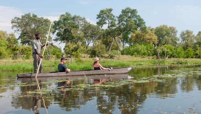 Mokorofahrt in Botswana