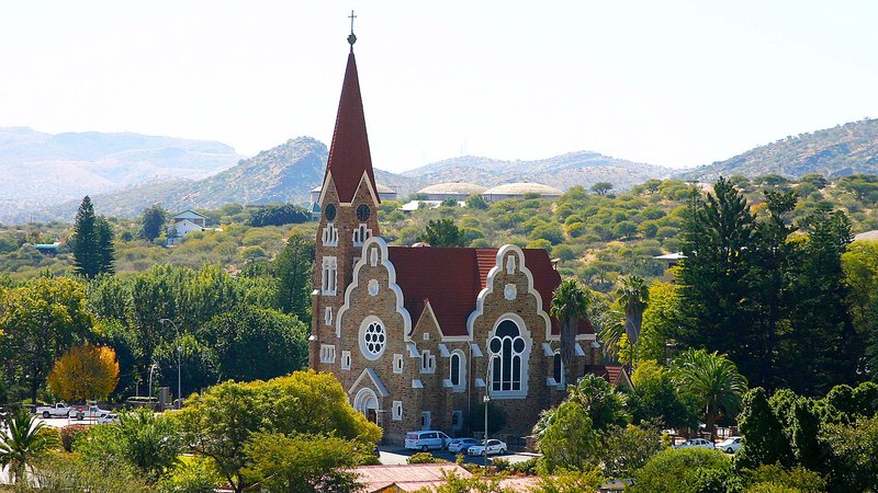 Die Christuskirche das Wahrzeichen von Windhoek