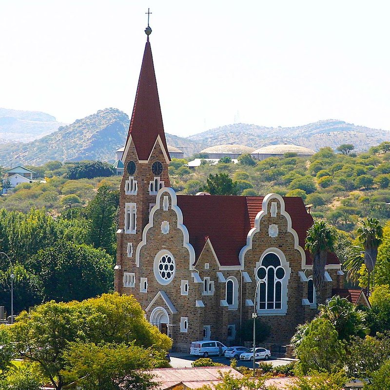 Die Christuskirche das Wahrzeichen von Windhoek