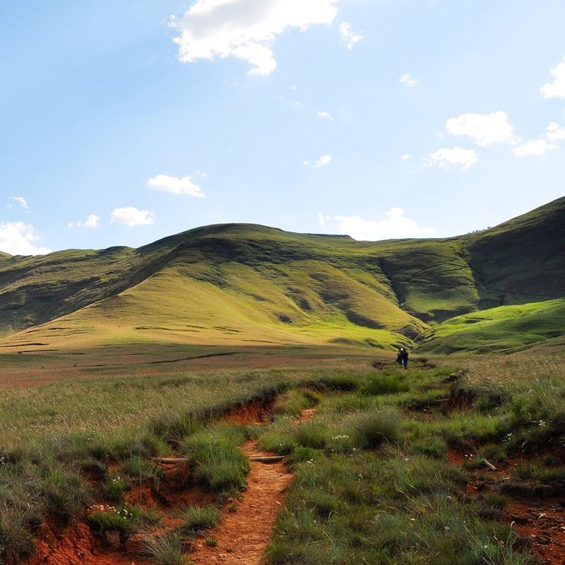 Wanderung durch die Drakensberge