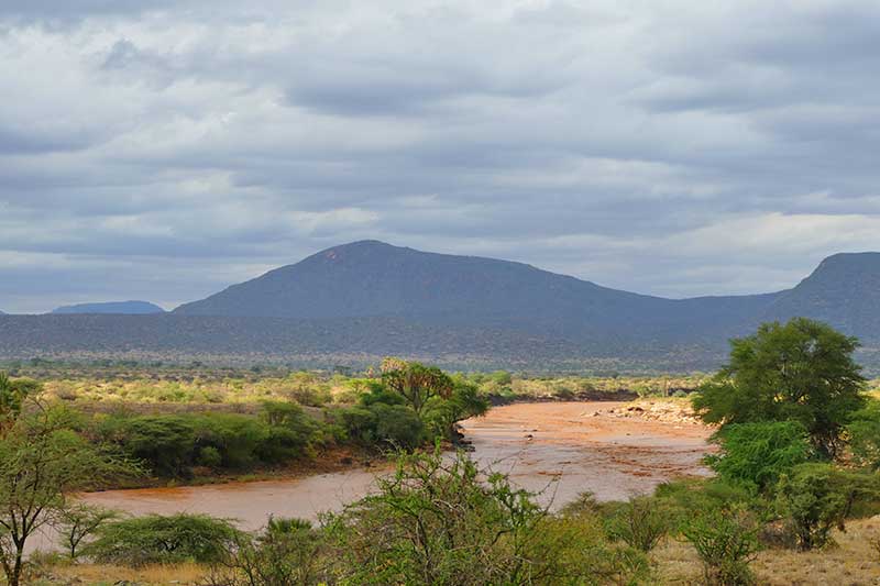 Ewaso Nyiro River im Samburu National Reservat