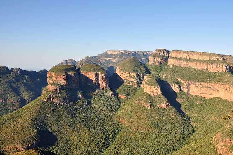 „Three Rondavels“ im Blyde River Canyon, Südafrika