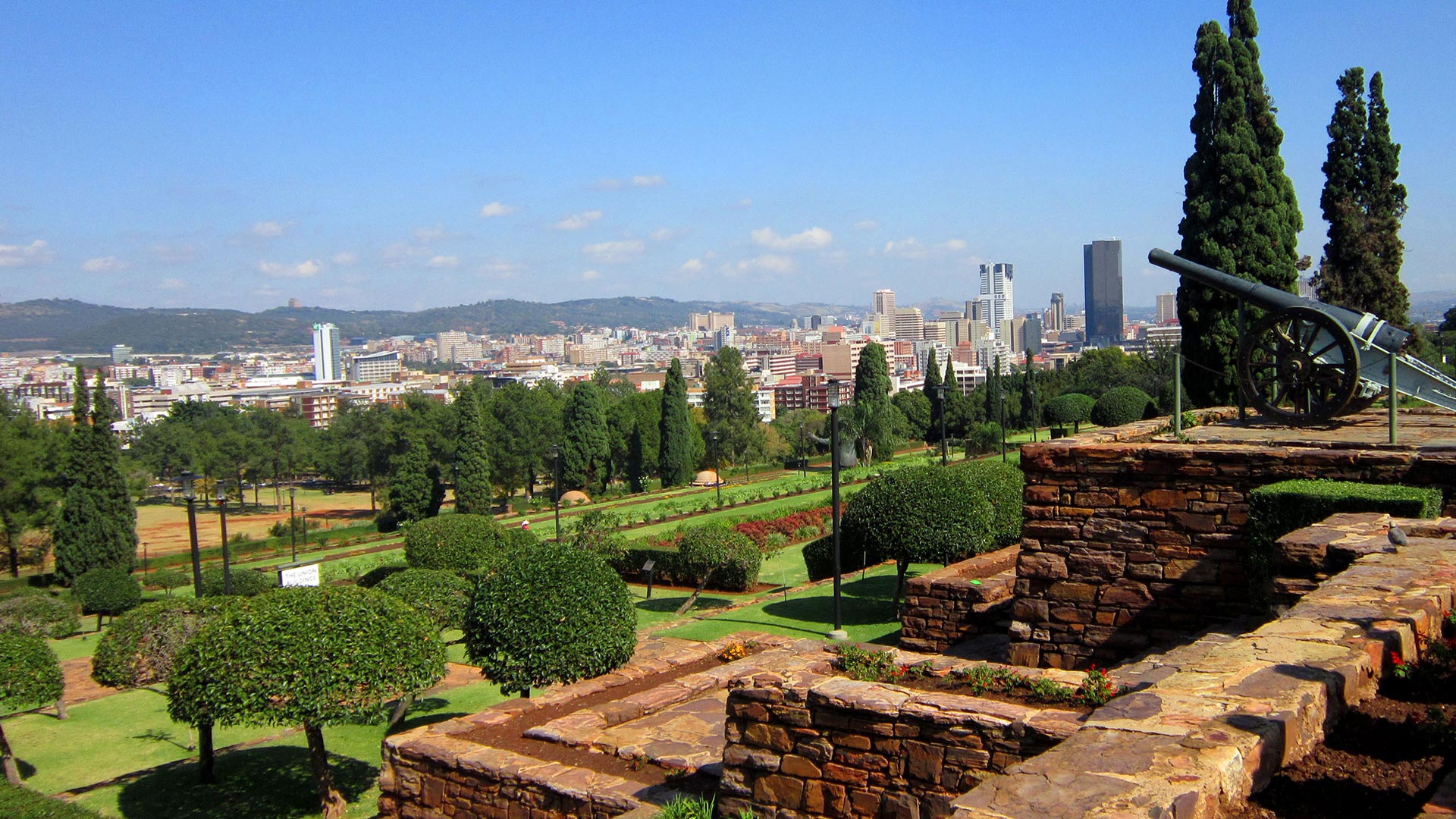 Pretoria Blick auf die Stadt