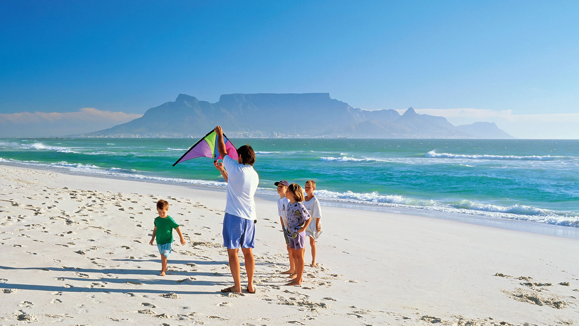 Strand in Kapstadt auf Mietwagenreise