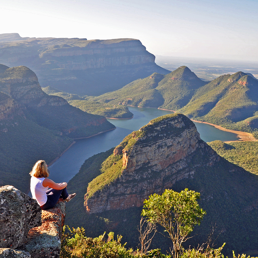 Christin am Blyde River Canyon